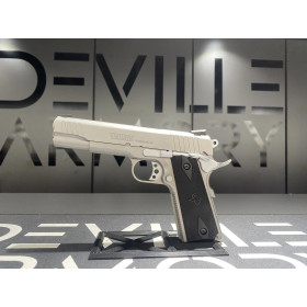 Pistolet TAURUS PT1911 MATTE STAINLESS STEEL 45ACP  Chez DEVILLE ARMORY. Votre armurerie en ligne.