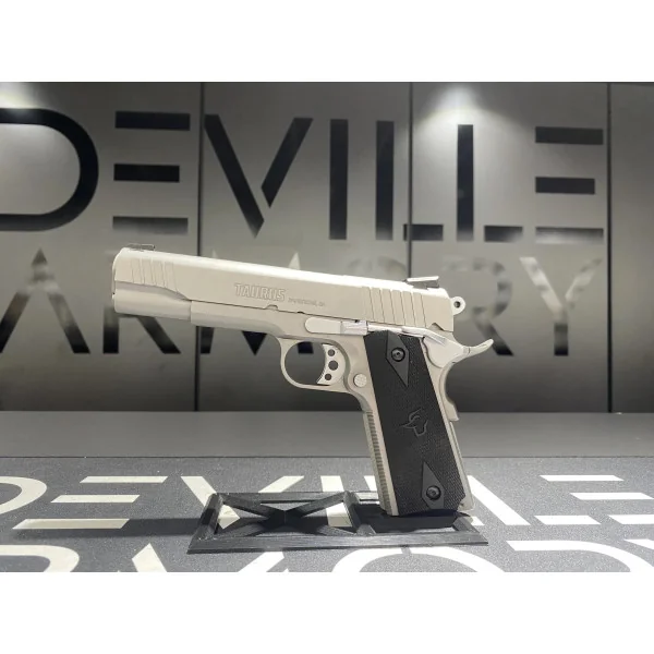Pistolet 1911 Taurus PT Stainless 5" 45Acp