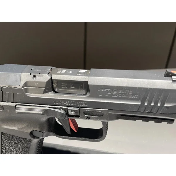 Pistolet CANIK TP-9 ELITE COMBAT NOIR 9X19