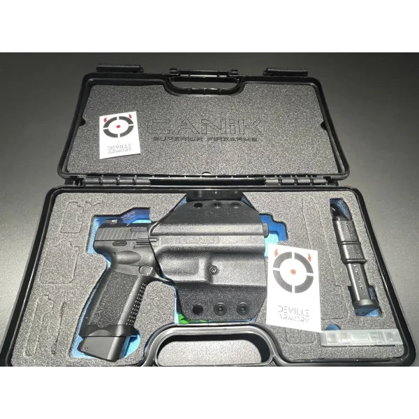 Pistolet CANIK TP-9 ELITE COMBAT NOIR 9X19