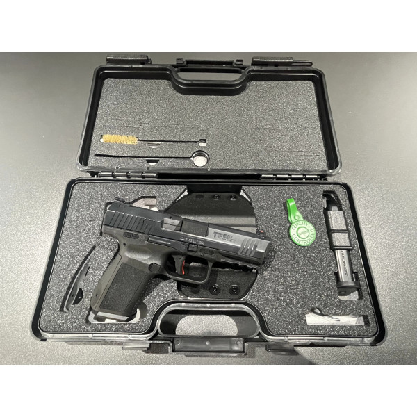 Pistolet CANIK TP-9 SF ELITE NOIR 9X19  Chez DEVILLE ARMORY. Votre armurerie en ligne.
