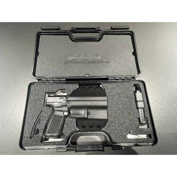 Pistolet CANIK TP-9 SF ELITE NOIR 9X19  Chez DEVILLE ARMORY. Votre armurerie en ligne.