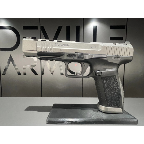 Pistolet CANIK TP-9 SFX MOD2 TUNGSTEN GRIS 9X19  Chez DEVILLE ARMORY. Votre armurerie en ligne.