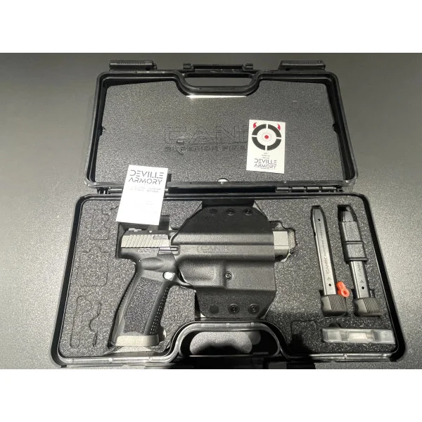 Pistolet CANIK TP-9 SFX MOD2 TUNGSTEN GRIS 9X19