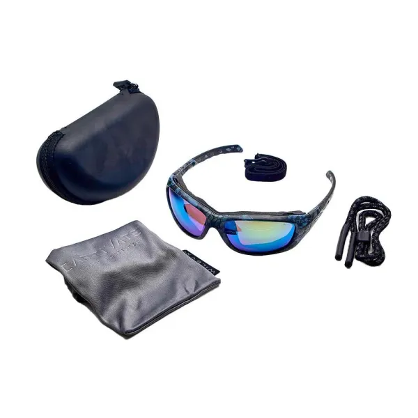 Wiley X CCGRA12 GRAVITY Captivate Lunettes à monture Kryptek Neptune miroir vert