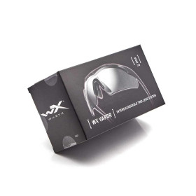 Wiley X 3501 WX VAPOR 2.5 Gris/Clair Noir Mat Cadre  Chez DEVILLE ARMORY. Votre armurerie en ligne.