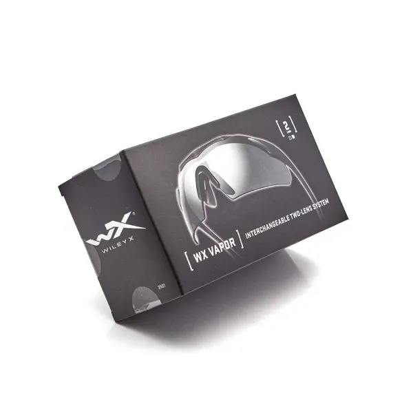 Wiley X 3501 WX VAPOR 2.5 Gris/Clair Noir Mat Cadre