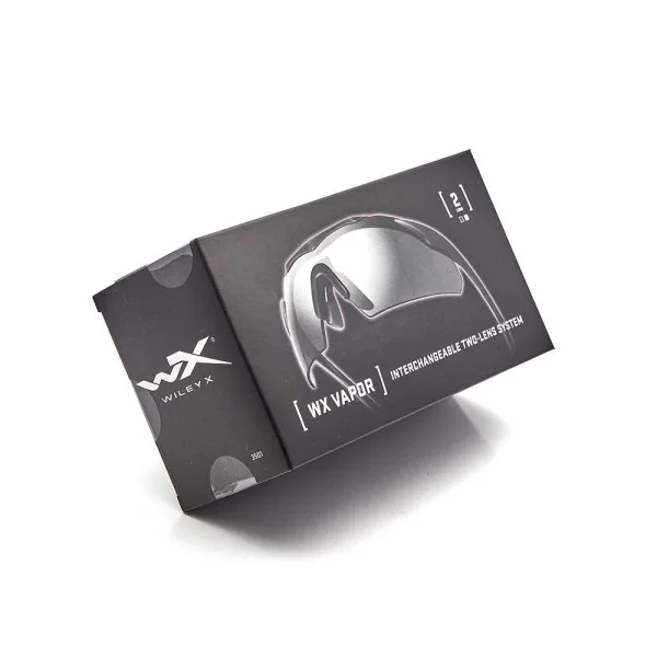 Wiley X 3501 WX VAPOR 2.5 Gris/Clair Noir Mat Cadre