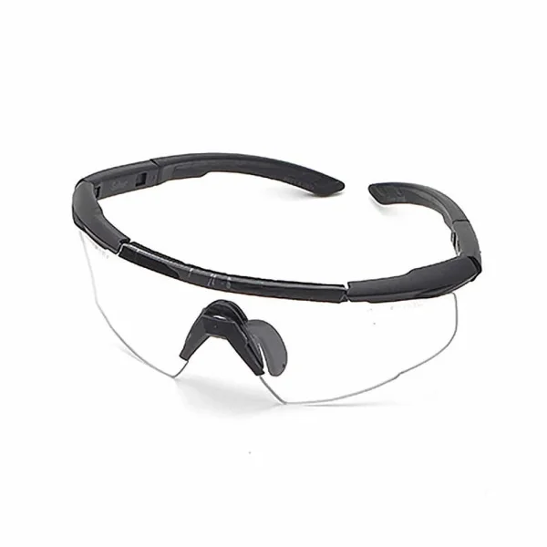 Wiley X 303 SABER ADV Clear Matte Black Frame w/Bag