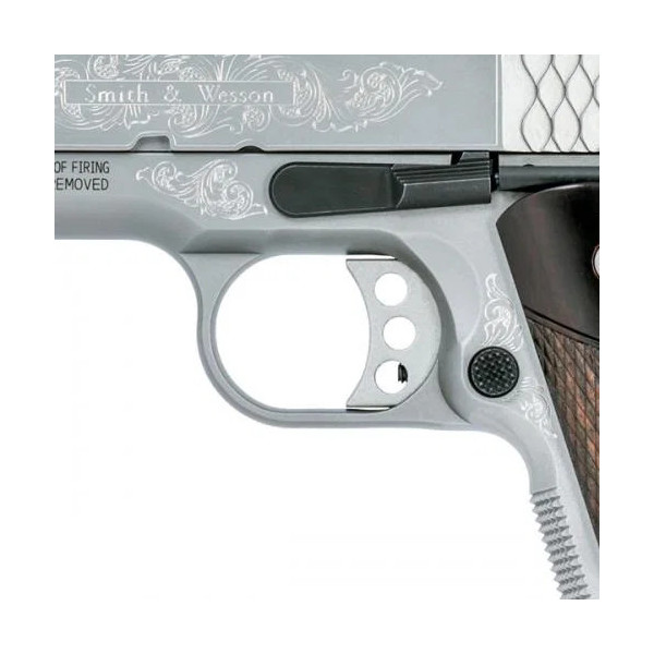 Pistolet S&W 1911 E-SERIES GRAVE CAL.45ACP  Chez DEVILLE ARMORY. Votre armurerie en ligne.