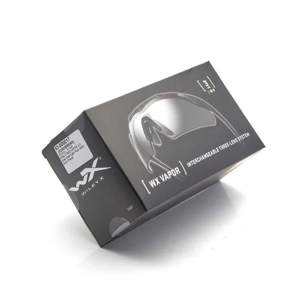 Wiley X 3502 VAPOR 2.5 Gris/Clair/Rouille claire Cadre noir mat