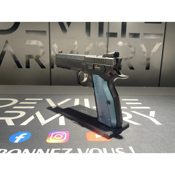 Pistolet CZ Shadow 2 Optic Ready 9X19  Chez DEVILLE ARMORY. Votre armurerie en ligne.