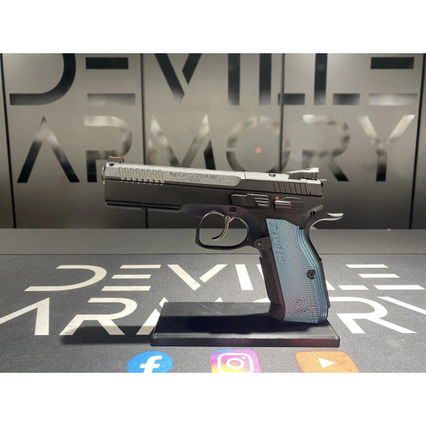 Pistolet CZ Shadow 2 Optic Ready 9X19  Chez DEVILLE ARMORY. Votre armurerie en ligne.