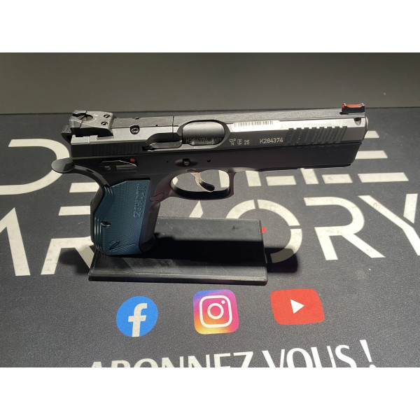 Pistolet CZ Shadow 2 Optic Ready 9X19  Chez DEVILLE ARMORY. Votre armurerie en ligne.