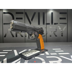 Pistolet CZ Shadow 2 Orange 9X19  Chez DEVILLE ARMORY. Votre armurerie en ligne.