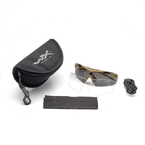 Cadre Wiley X 3511 VAPOR 2.5 gris/bronze transparent  Chez DEVILLE ARMORY. Votre armurerie en ligne.