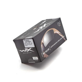 Wiley X CHVAL06T Valor Lunettes à monture marron clair, gris fumé et rouille clair  Chez DEVILLE ARMORY. Votre armurerie en lign