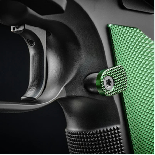 Pistolet CZ TS2 Racing Green 9x19  Chez DEVILLE ARMORY. Votre armurerie en ligne.