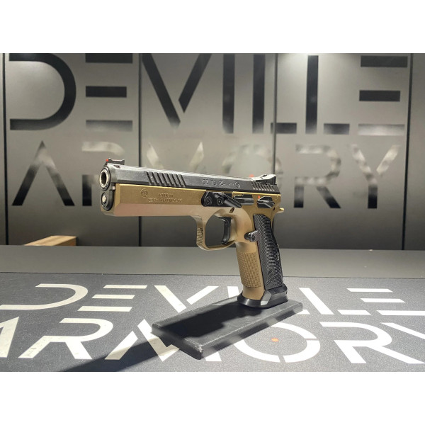 Pistolet CZ TS2 9x19 Deep Bronze  Chez DEVILLE ARMORY. Votre armurerie en ligne.
