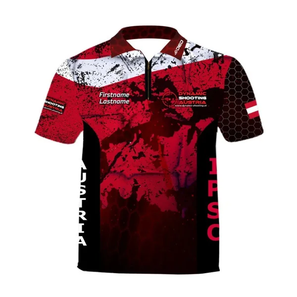 T-shirt DED Dynamic Shooting Competition, taille : 10XL, nom personnalisé : sans nom, type de vêtements : régulier (hommes) Che
