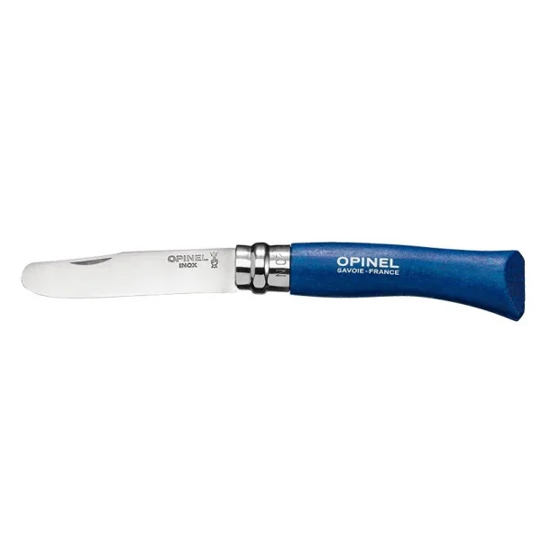 Mon Premier Opinel N°07 Inox Bleu (6Pcs)
