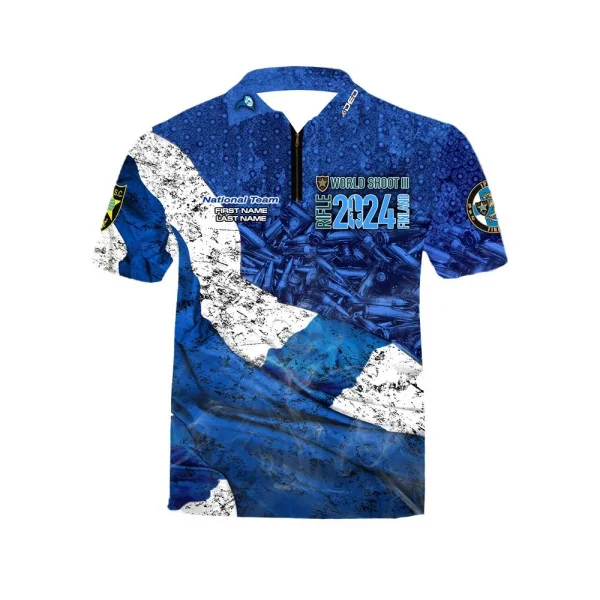 DED Custom T-shirt Équipe Nationale Finlandaise RWS2024