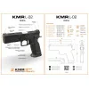 Pistolet KMR L-02 ORCA 5'' 9x19