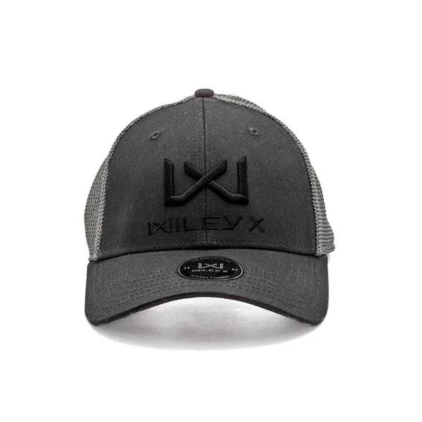 WILEY X Trucker Cap - Dark Gris/Black WX