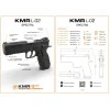 Pistolet KMR L-02 SPECTRA 5'' 9x19