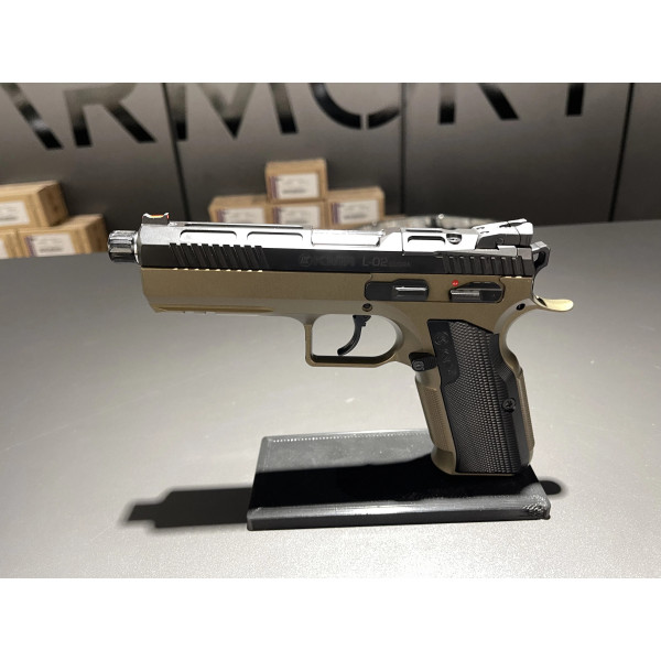 Pistolet KMR L-02 UMBRA OR 5'' 9x19  Chez DEVILLE ARMORY. Votre armurerie en ligne.