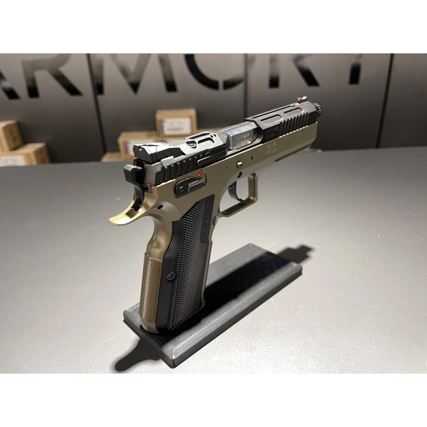 Pistolet KMR L-02 UMBRA OR 5'' 9x19  Chez DEVILLE ARMORY. Votre armurerie en ligne.