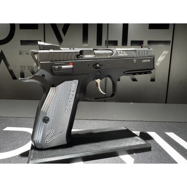 Pistolet CZ SHADOW 2 COMPACT OPTIC READY 9X19  Chez DEVILLE ARMORY. Votre armurerie en ligne.
