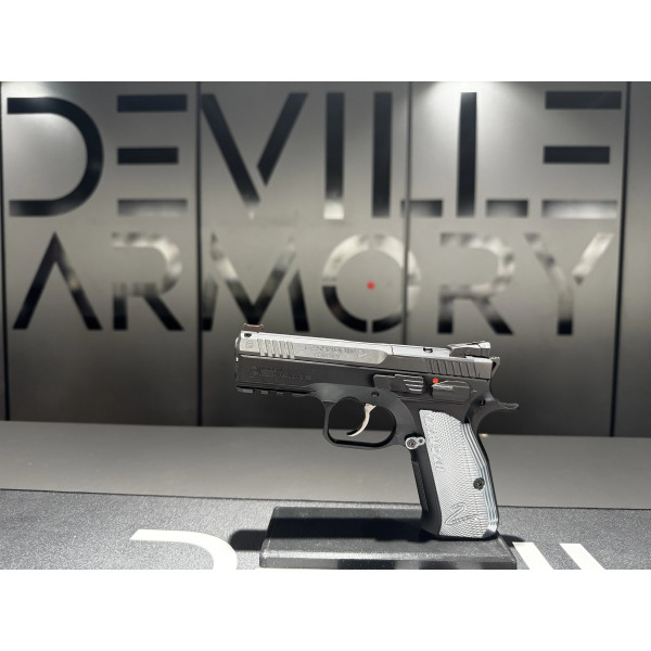 Pistolet CZ SHADOW 2 COMPACT OPTIC READY 9X19  Chez DEVILLE ARMORY. Votre armurerie en ligne.