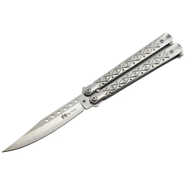 Couteau papillon Max Knives Silver
