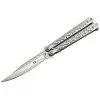 Couteau papillon Max Knives Silver