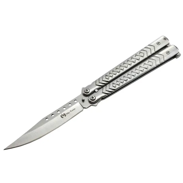 Couteau papillon Max Knives Silver