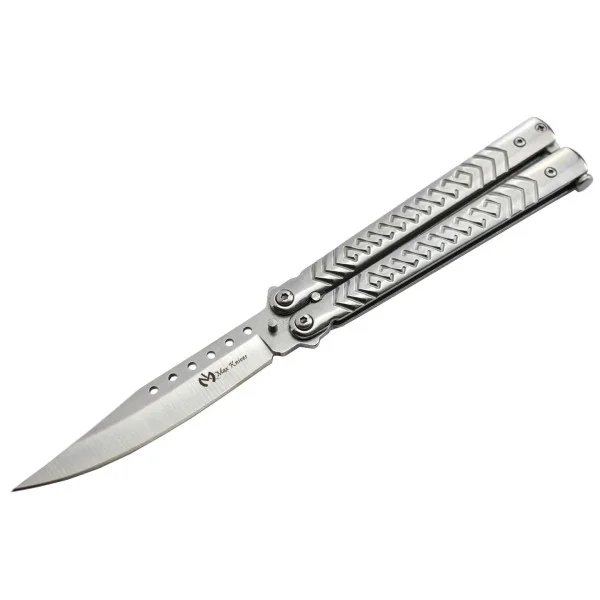 Couteau papillon Max Knives Silver