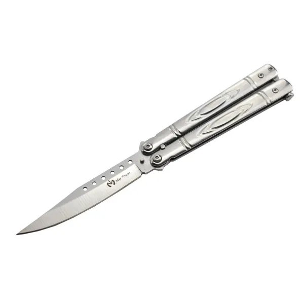 Couteau papillon Max Knives Silver
