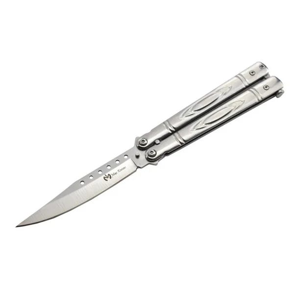 Couteau papillon Max Knives Silver
