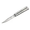 Couteau papillon Max Knives Silver