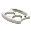 Max Knives Poing américain 2 doigts métal chromé argenté