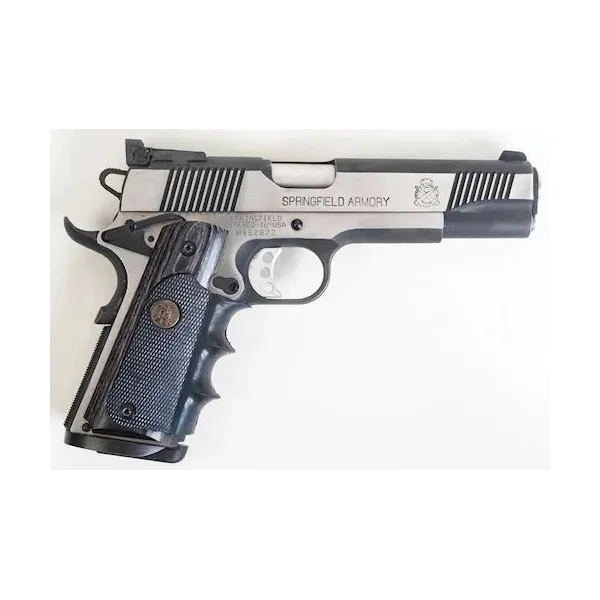 Grip 1911 Pachmayr Charcoal silvertone