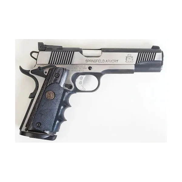 Grip 1911 Pachmayr Charcoal silvertone