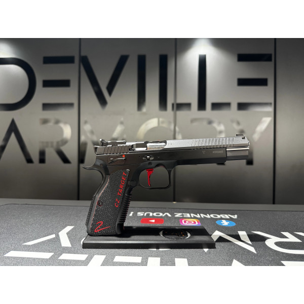 Pistolet CZ SHADOW 2 Target 6'' 9X19  Chez DEVILLE ARMORY. Votre armurerie en ligne.
