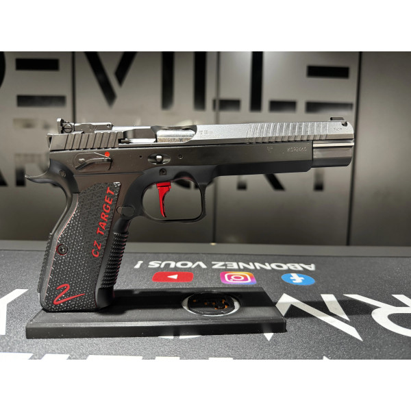 Pistolet CZ SHADOW 2 Target 6'' 9X19  Chez DEVILLE ARMORY. Votre armurerie en ligne.