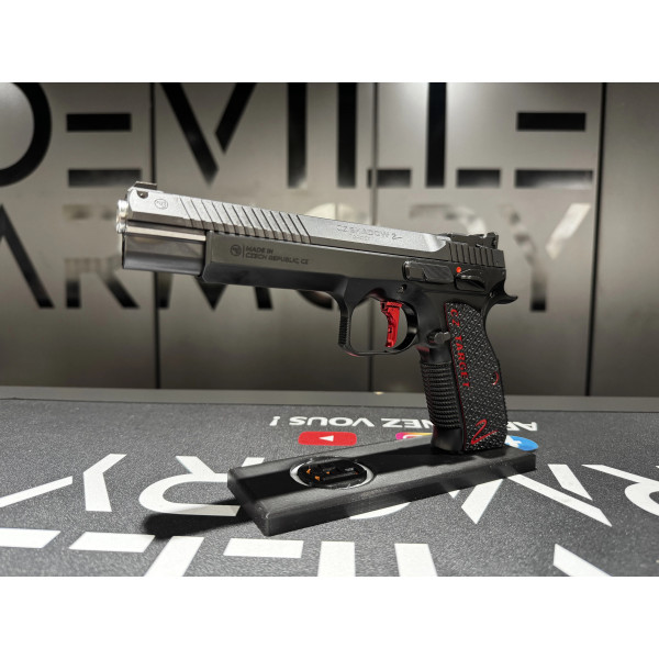 Pistolet CZ SHADOW 2 Target 6'' 9X19  Chez DEVILLE ARMORY. Votre armurerie en ligne.