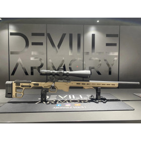 Pack TLD CZ 457 Range 24" 22Lr + Leupold Mark 5  Chez DEVILLE ARMORY. Votre armurerie en ligne.