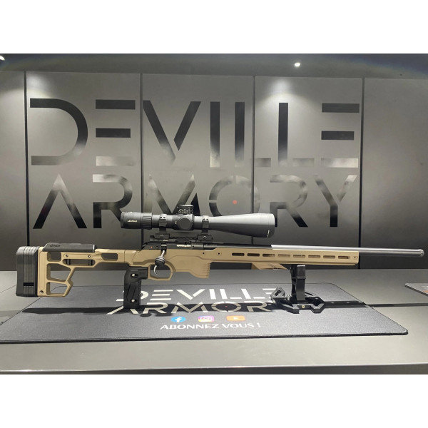 Pack TLD CZ 457 Range 24" 22Lr + Leupold Mark 5  Chez DEVILLE ARMORY. Votre armurerie en ligne.