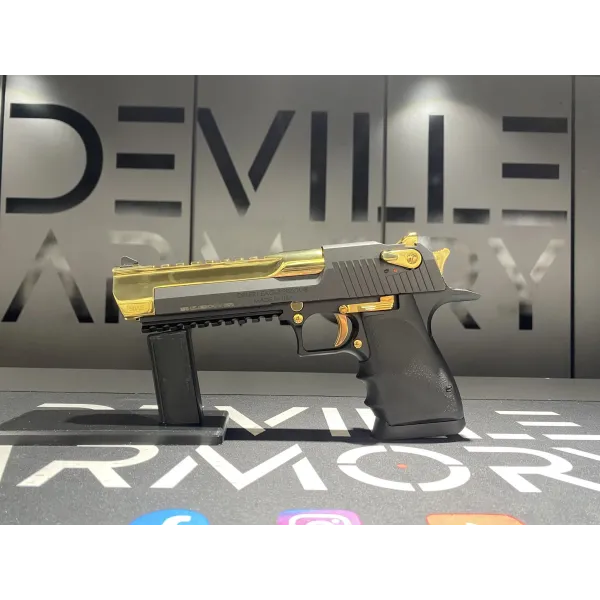 Pistolet Desert Eagle Noir&Or 6" 50Ae