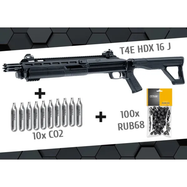 Pack T4E HDX68 16J CO2 UMAREX